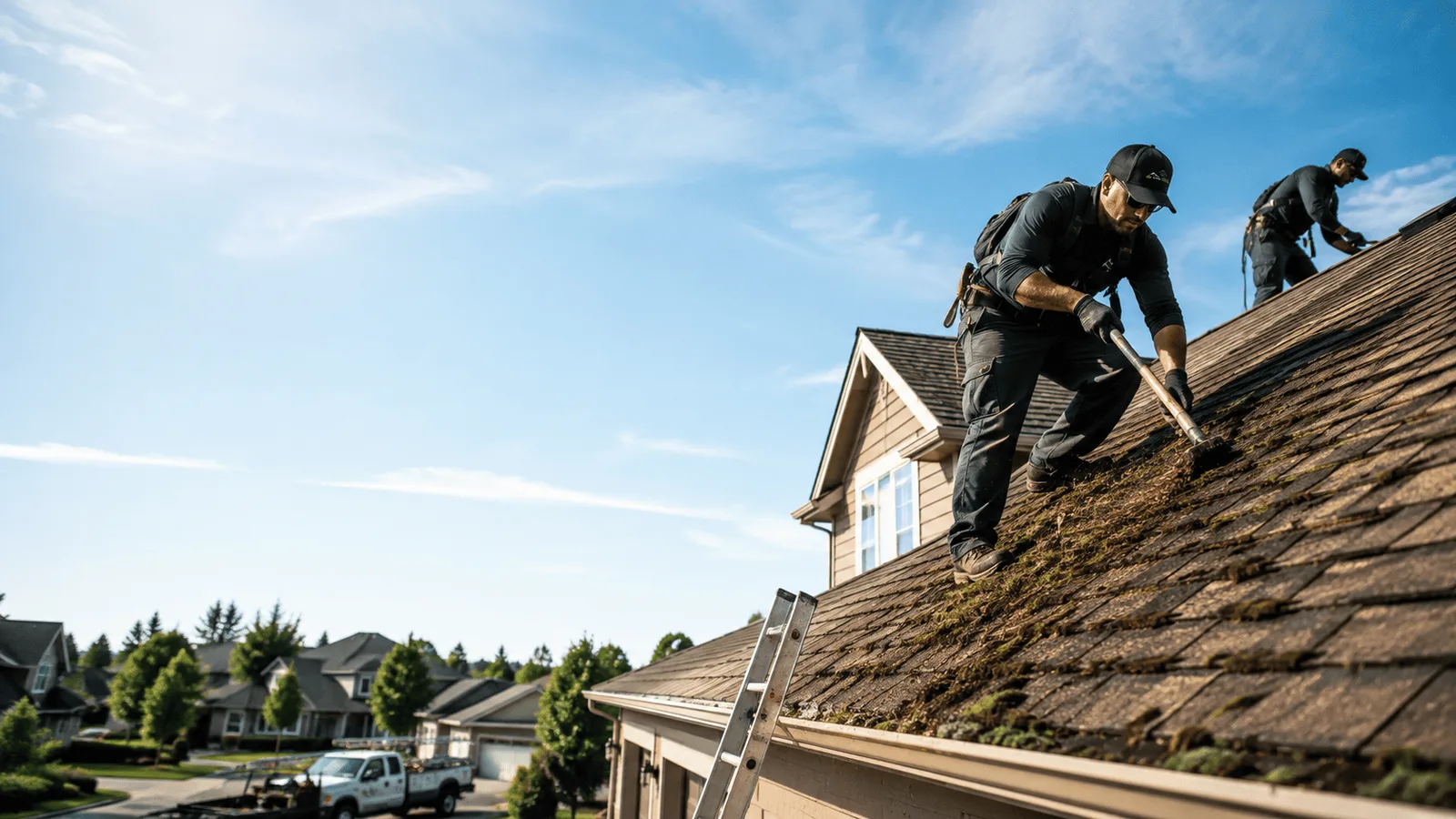 Roof Moss Removal in Waldron, AR near me